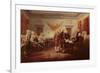 Signing the Declaration of Independence, 4th July 1776, C.1817-John Trumbull-Framed Giclee Print