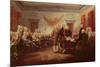 Signing the Declaration of Independence, 4th July 1776, C.1817-John Trumbull-Mounted Giclee Print