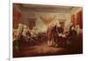 Signing the Declaration of Independence, 4th July 1776, C.1817-John Trumbull-Framed Giclee Print