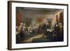 Signing the Declaration of Independence, July 4th, 1776-John Trumbull-Framed Giclee Print