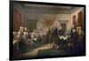 Signing the Declaration of Independence, July 4th, 1776-John Trumbull-Framed Giclee Print