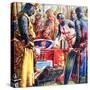 Signing the Magna Carta-C.l. Doughty-Stretched Canvas