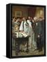 Signing the Marriage Register-James Charles-Framed Stretched Canvas