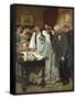 Signing the Marriage Register-James Charles-Framed Stretched Canvas