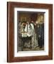 Signing the Marriage Register-James Charles-Framed Giclee Print