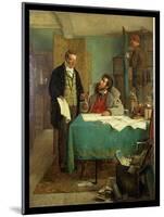 Signing the New Lease, 1868-Erskine Nicol-Mounted Giclee Print