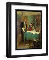 Signing the New Lease, 1868-Erskine Nicol-Framed Giclee Print