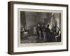 Signing the Peace Preliminaries at Adrianople, 31 January 1878-null-Framed Giclee Print