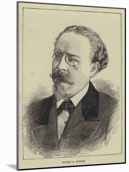Signor a Bettini-William Biscombe Gardner-Mounted Giclee Print