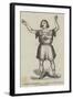 Signor Domenico Conti as Alamiro, in the Opera of Belisario-null-Framed Giclee Print