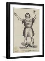 Signor Domenico Conti as Alamiro, in the Opera of Belisario-null-Framed Giclee Print