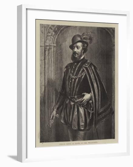 Signor Mario as Raoul in the Huguenots-null-Framed Giclee Print