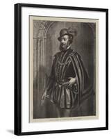Signor Mario as Raoul in the Huguenots-null-Framed Giclee Print