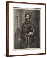 Signor Mario as Raoul in the Huguenots-null-Framed Giclee Print