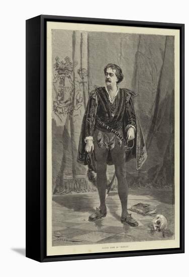 Signor Rossi as Hamlet-null-Framed Stretched Canvas