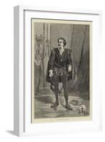 Signor Rossi as Hamlet-null-Framed Giclee Print