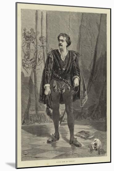 Signor Rossi as Hamlet-null-Mounted Giclee Print