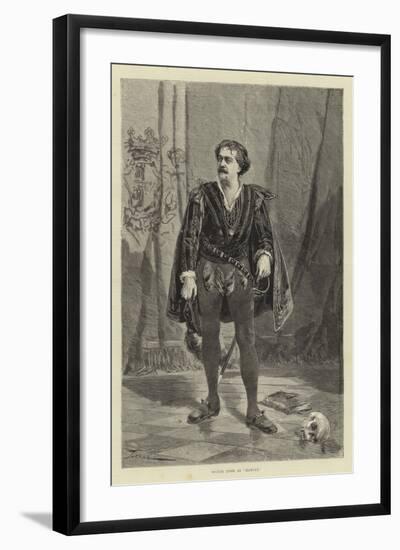 Signor Rossi as Hamlet-null-Framed Giclee Print
