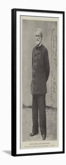 Signor Verdi, Aged Eighty-Four-null-Framed Giclee Print