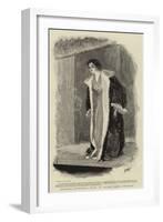 Signora Eleonora Duse at Drury Lane Theatre-Henry Marriott Paget-Framed Giclee Print