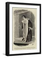 Signora Eleonora Duse at Drury Lane Theatre-Henry Marriott Paget-Framed Premium Giclee Print