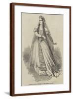 Signora Parodi, as Norma, at Her Majesty's Theatre-null-Framed Giclee Print