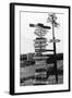 Signpost at Watson Lake, Alaska on Alaska Highway Photograph - Watson Lake, AK-Lantern Press-Framed Art Print