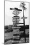 Signpost at Watson Lake, Alaska on Alaska Highway Photograph - Watson Lake, AK-Lantern Press-Mounted Premium Giclee Print