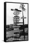 Signpost at Watson Lake, Alaska on Alaska Highway Photograph - Watson Lake, AK-Lantern Press-Framed Stretched Canvas