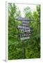 Signpost Near Flam, Norway, Scandinavia, Europe-Amanda Hall-Framed Photographic Print