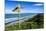 Signpost on Te Waewae Bay, Along the Road from Invercargill to Te Anau, South Island-Michael Runkel-Mounted Photographic Print