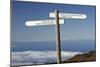 Signpost, Parque Nacional De La Caldera De Taburiente, La Palma, Canary Islands, Spain, 2009-Peter Thompson-Mounted Photographic Print