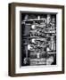 Signpost, the Louvre, Paris, France-Philippe Hugonnard-Framed Photographic Print