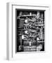 Signpost, the Louvre, Paris, France-Philippe Hugonnard-Framed Photographic Print