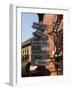 Signpost to Italian Cities, North End, 'Little Italy', Boston, Massachusetts, USA-Amanda Hall-Framed Photographic Print