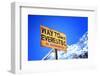 Signpost to the Mount Everest Base Camp, Nepal-PlusONE-Framed Photographic Print