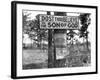 Signs along Highway-Marion Post Wolcott-Framed Photographic Print