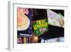 Signs at a Market in Little Italy, Manhattan, New York City.-Sabine Jacobs-Framed Photographic Print