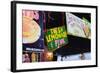 Signs at a Market in Little Italy, Manhattan, New York City.-Sabine Jacobs-Framed Photographic Print