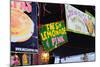 Signs at a Market in Little Italy, Manhattan, New York City.-Sabine Jacobs-Mounted Photographic Print
