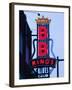 Signs for BB King's Club, Beale Street Entertainment Area, Memphis, Tennessee, USA-Walter Bibikow-Framed Photographic Print