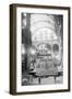 Signs Hanging over Renovation-null-Framed Photographic Print