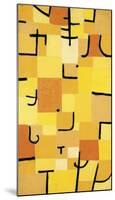 Signs in Yellow-Paul Klee-Mounted Premium Giclee Print