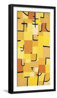 Signs in Yellow-Paul Klee-Framed Giclee Print