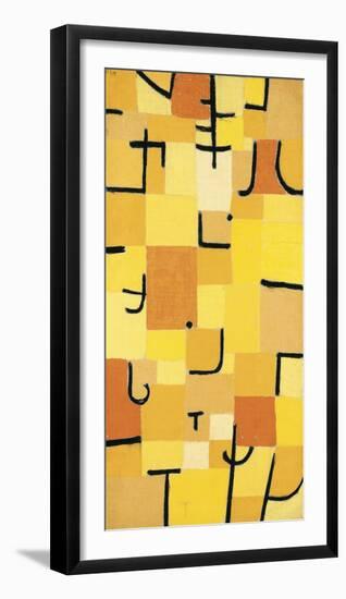 Signs in Yellow-Paul Klee-Framed Giclee Print