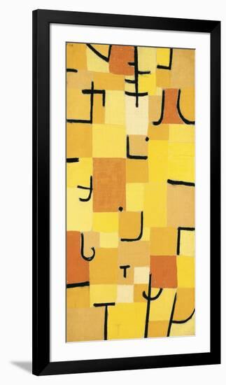 Signs in Yellow-Paul Klee-Framed Giclee Print