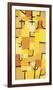 Signs in Yellow-Paul Klee-Framed Giclee Print