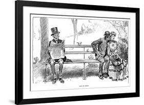 Signs of Spring-Charles Dana Gibson-Framed Giclee Print