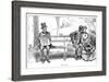 Signs of Spring-Charles Dana Gibson-Framed Giclee Print