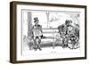 Signs of Spring-Charles Dana Gibson-Framed Giclee Print